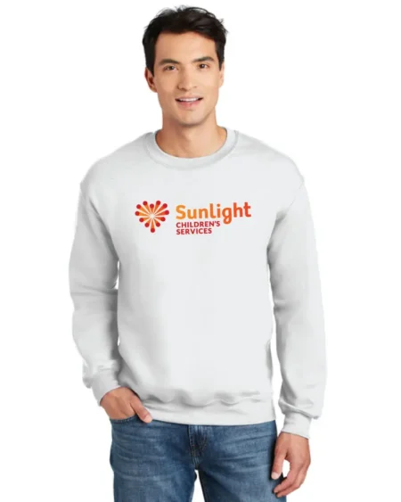 Alternative view of Gildan® DryBlend® Crewneck Sweatshirt