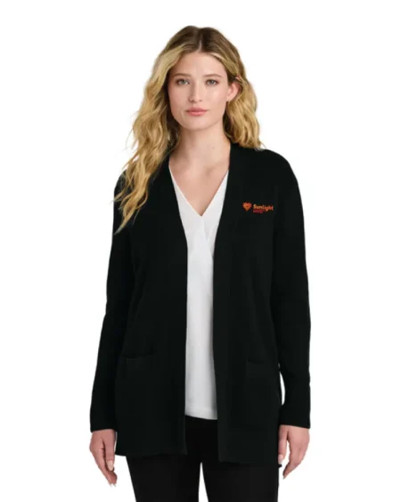 Alternative view of Port Authority® Women’s Easy Care Open-Front Cardigan Sweater